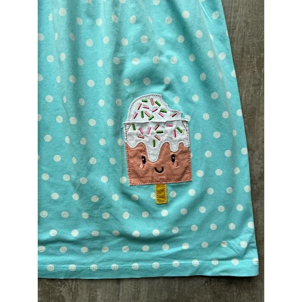 Los Angeles Boutique Summer Sundress Swing Dress Polka Dot Popsicle Sprinkles 6